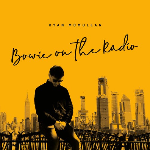 Cover art for Bowie On The Radio by Ryan McMullan