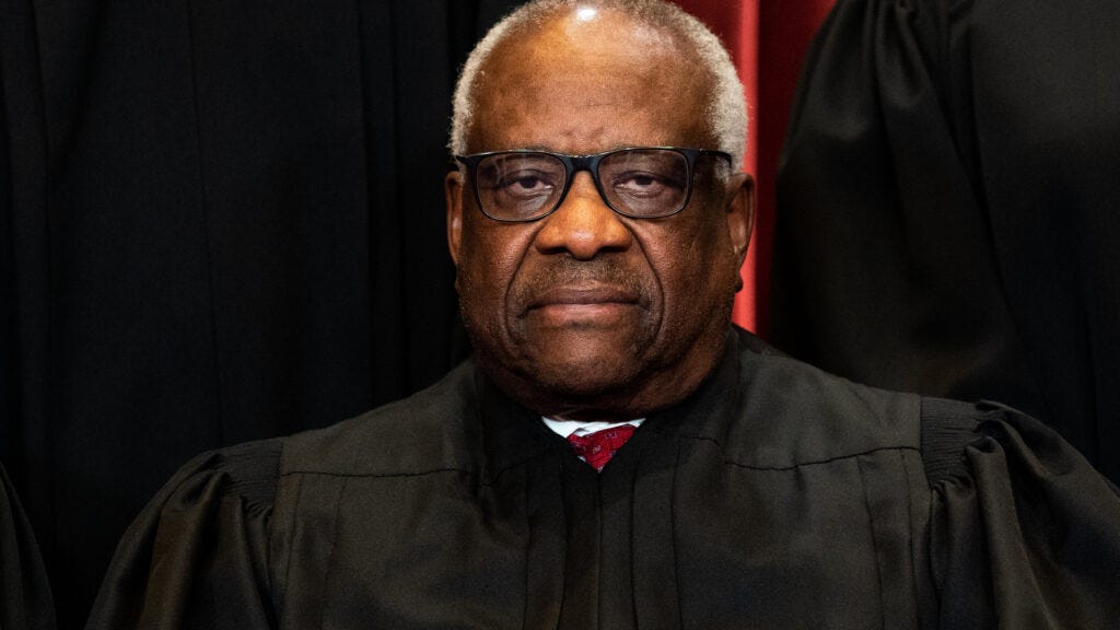 Associate Justice Clarence Thomas issued the SCOTUS gun rights ruling.