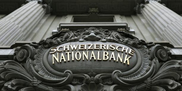 La Banque centrale suisse subit des pertes lourdes après l'abandon du taux  plancher