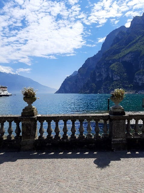 Arrivederci to Riva del Garda; isn't it paradise?