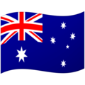 Flag: Australia on Google Noto Color Emoji 15.0