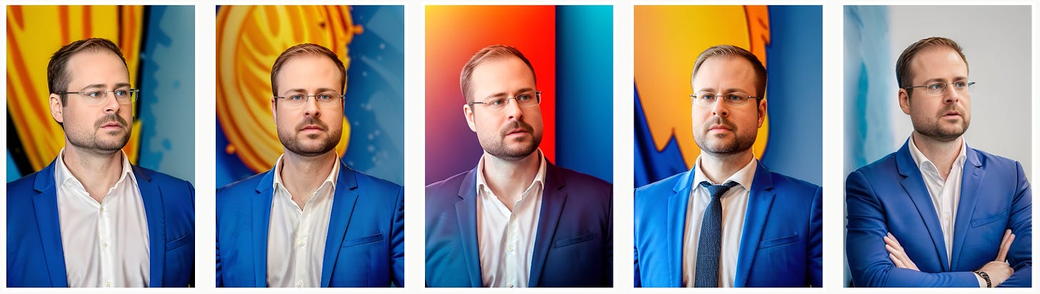 professional-looking LinkedIn headshots