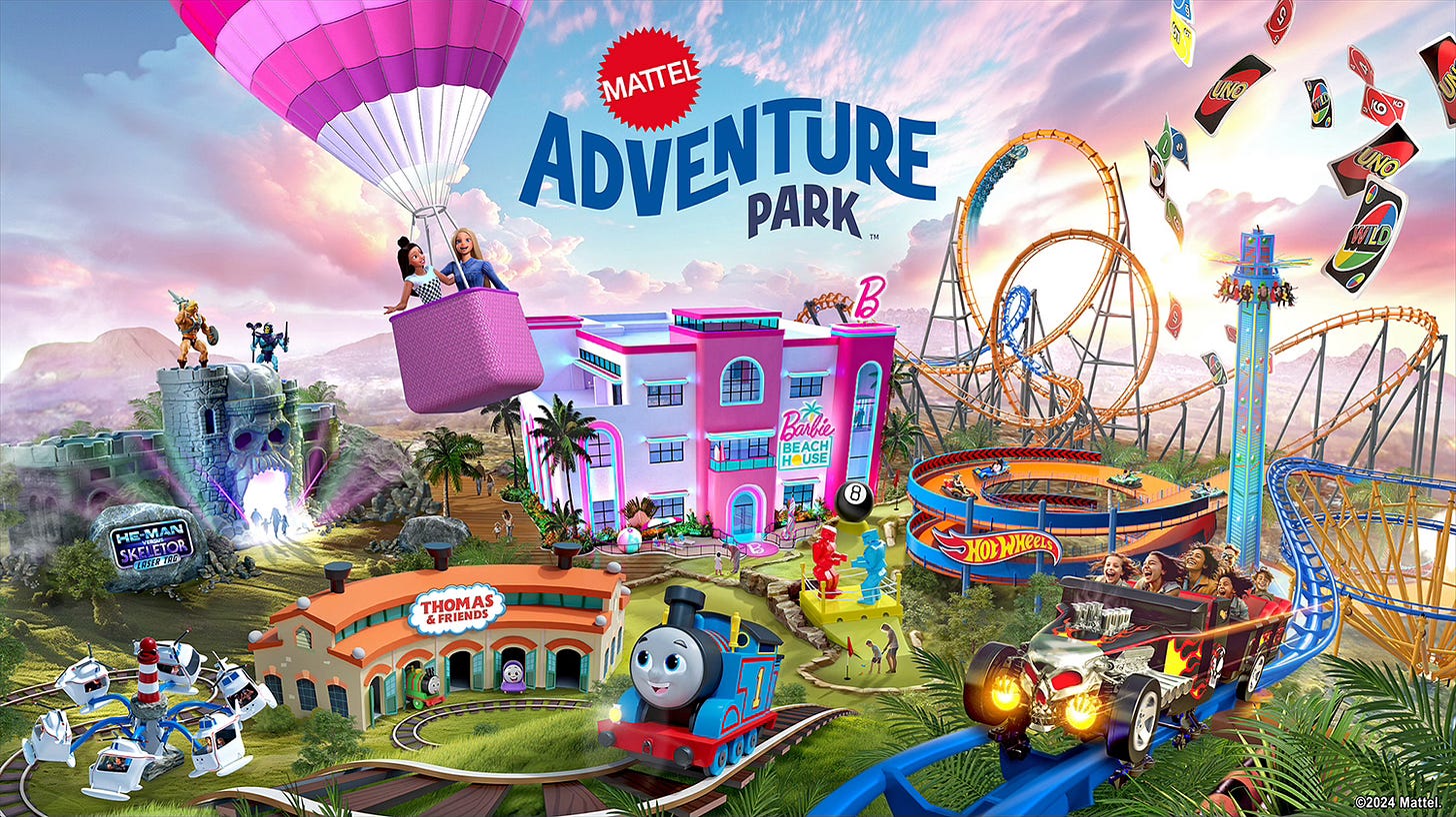 Mattel Adventure Park Kansas concept art