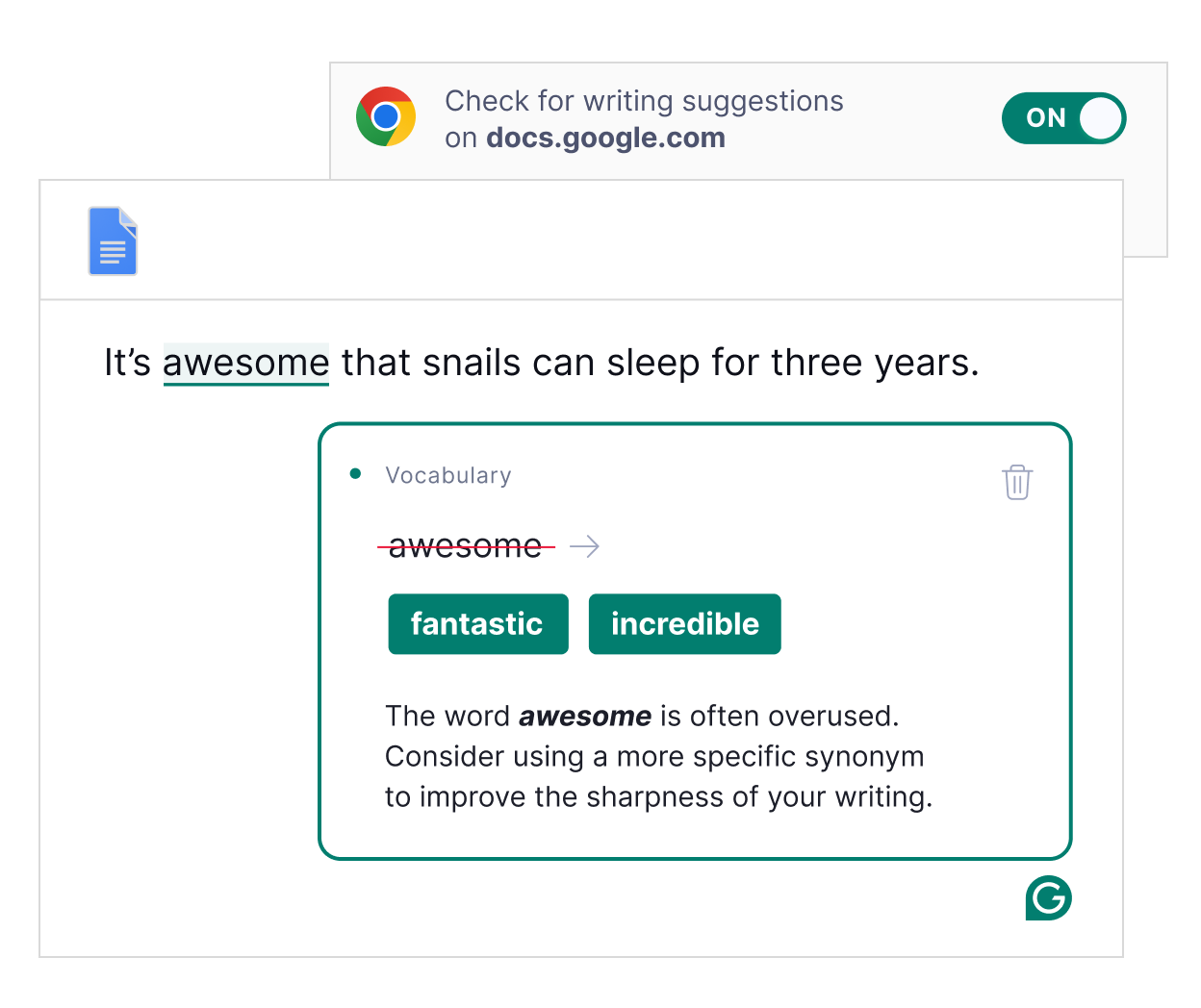 Grammarly for Chrome | Grammarly