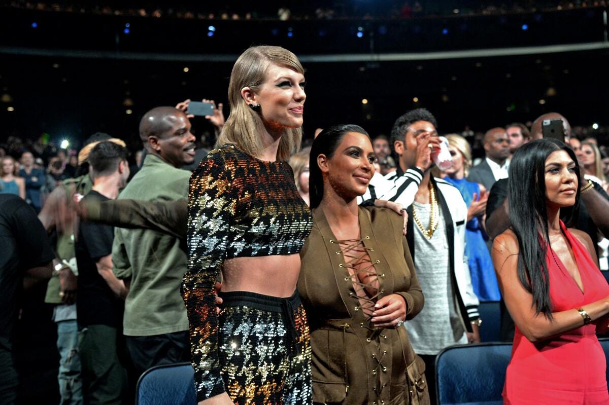 Swifties flood Kim Kardashian's Instagram with snake emojis - Los Angeles  Times