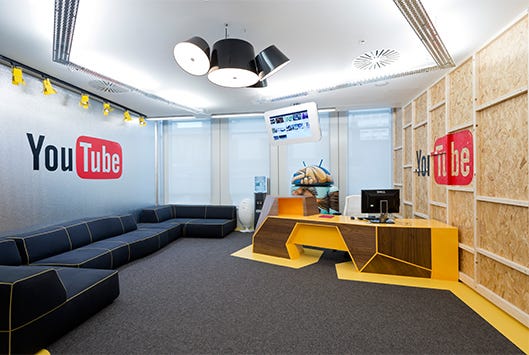 YouTube's opened a studio space in London for partner channels to create content in. It's free to use if a channel has over 10,000 subscribers. YouTube's opened a studio space in London for partner channels to create content in. It's free to use if a channel has over 10,000 subscribers.