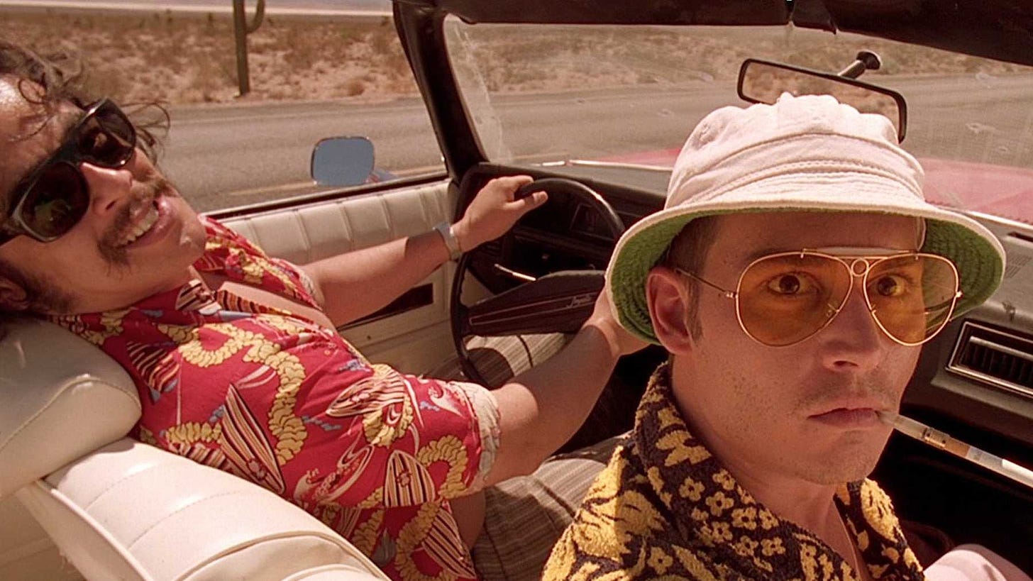 Fear and loathing in Las Vegas makes so much sense when you've tripped  before. The diner scene really intrigues me for some reason : r/LSD