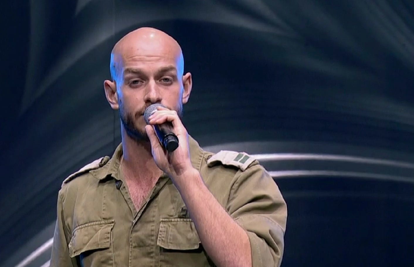 El capitán de reserva Shauli Greenglick murió en una batalla en el norte de la Franja de Gaza, pero quería a participar en Eurovisión.