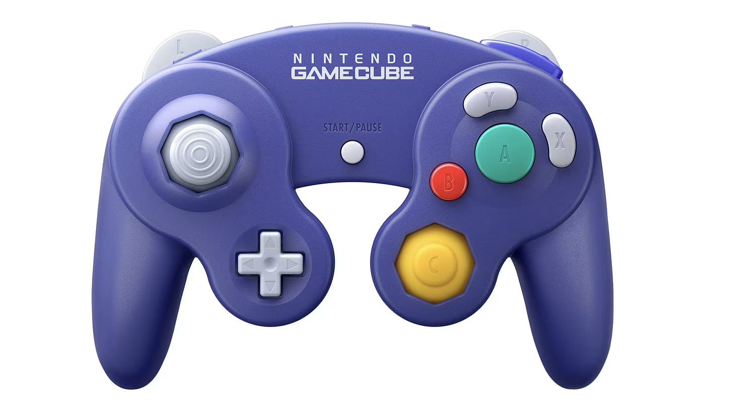 Purple GameCube Controller untuk Nintendo Switch 2