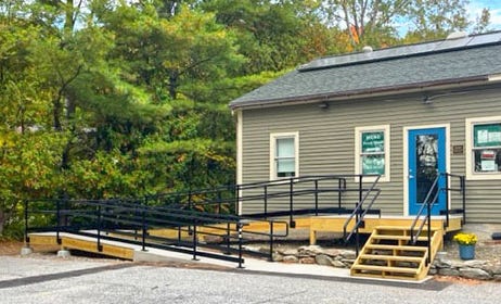 New ramp at HCRC.