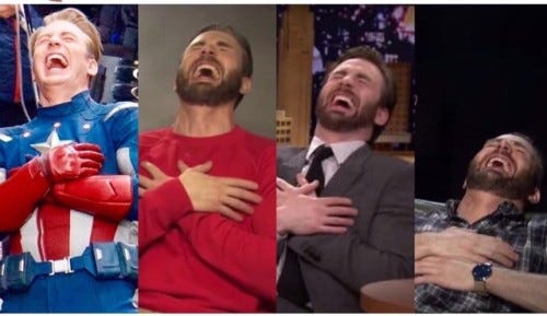 Problematic Fave / Laughing Chris Evans: Image Gallery (List ...