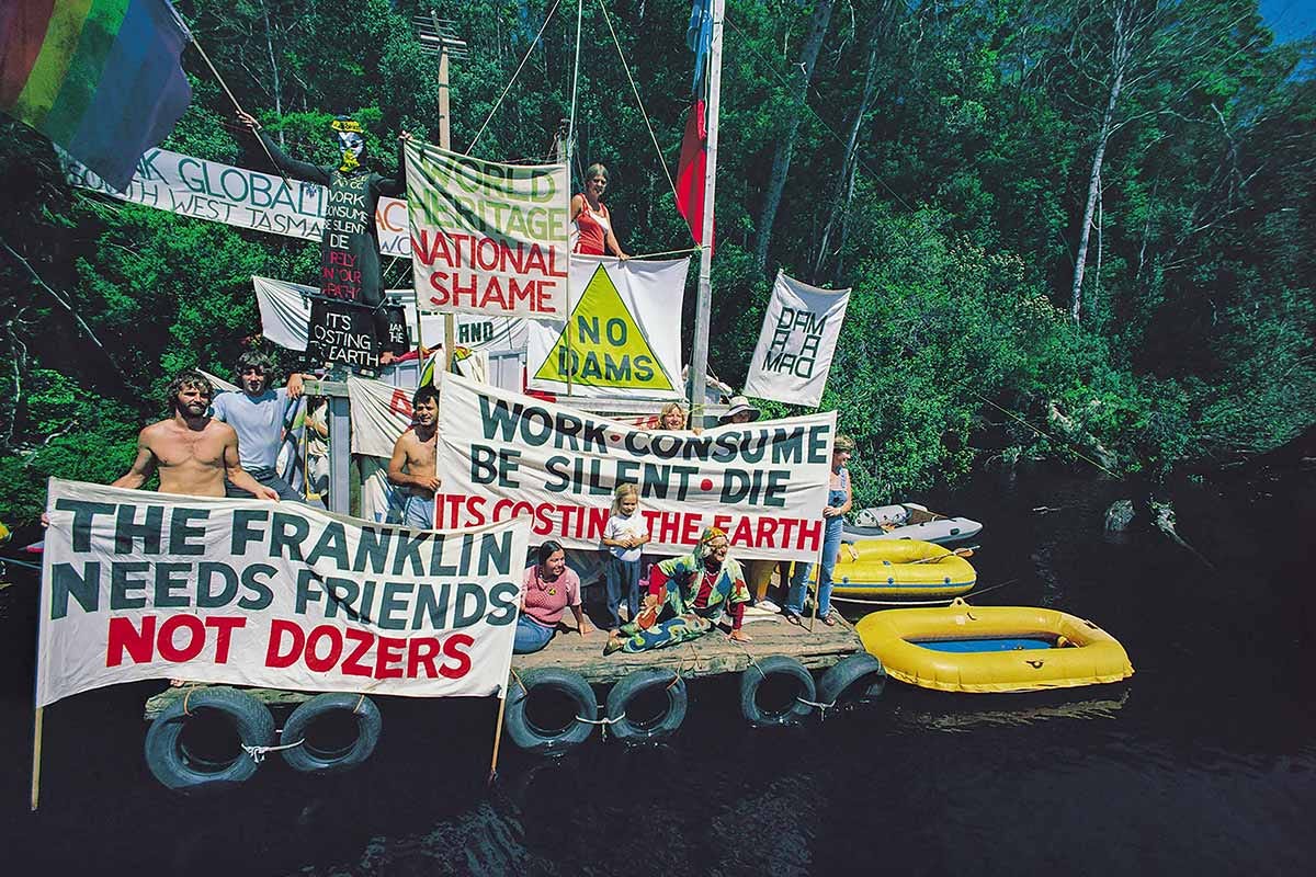 Franklin Dam protests | Australia's Defining Moments Digital Classroom |  National Museum of Australia
