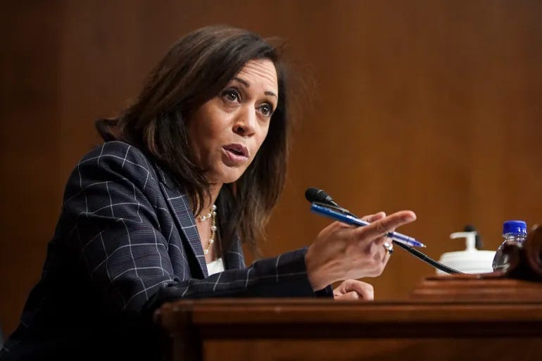 Kamala Harris in the senate