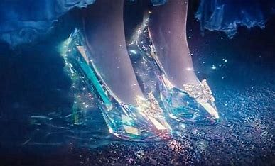 Image result for cinderella's glass slippers