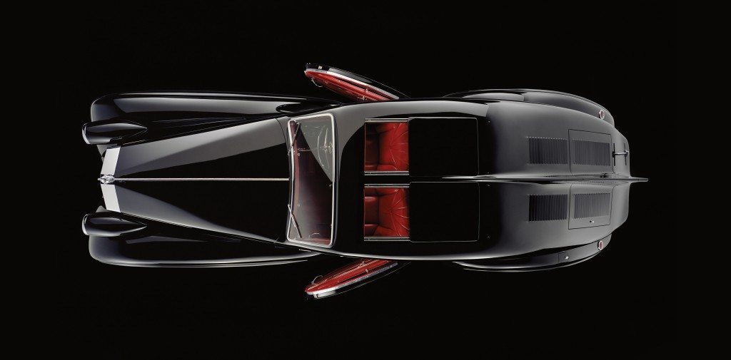 Rolls-Royce Phantom 1 Jonckheere Coupe Top Down View