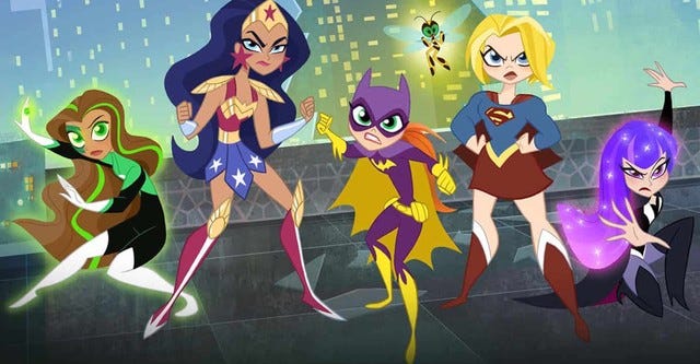 Meninas, com orgulho: DC Super  Hero Girls