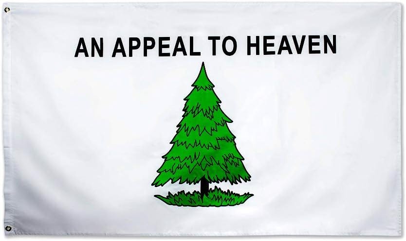 Amazon.com : 3X5 Washington'S Cruisers Flag Appeal To Heaven Double ...