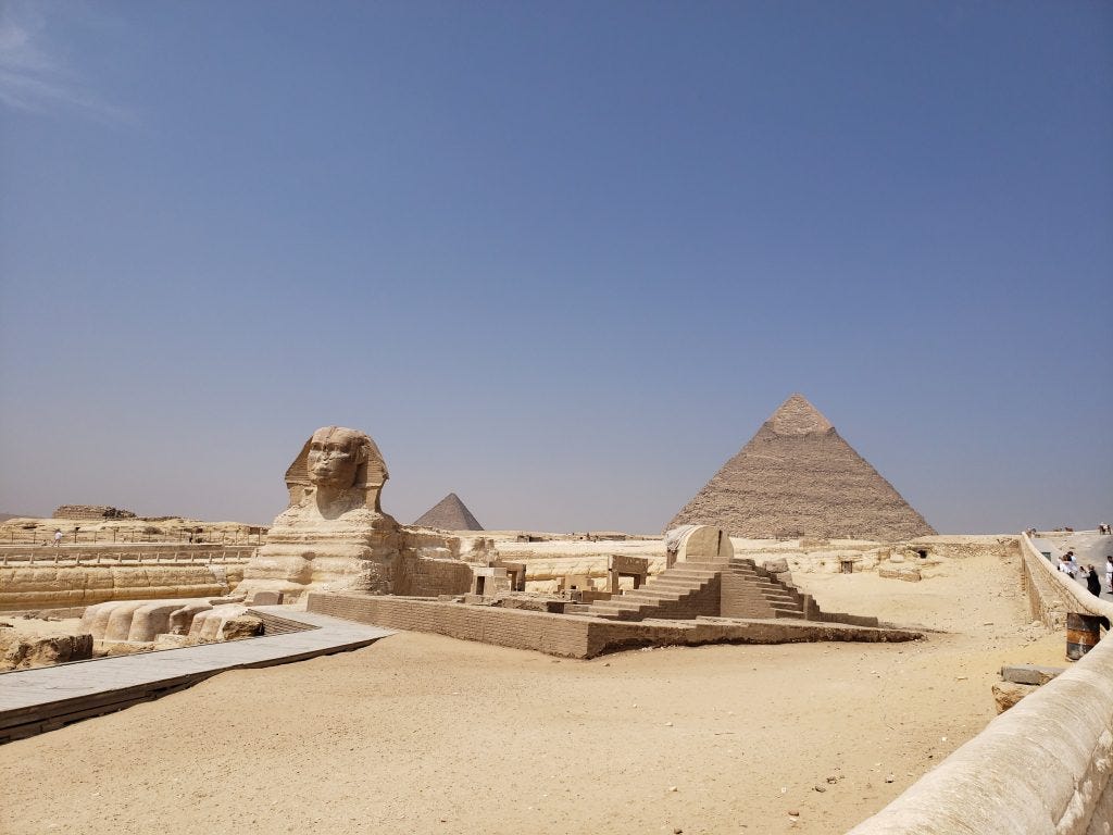 Pyramids & Sphynx are two of the top sights in the Cairo area