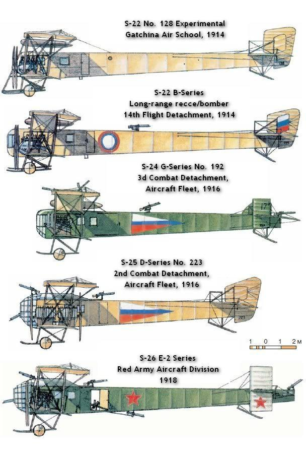r/WeirdWings - Imperial Russian Air Service Sikorsky Ilya Muromets series. All WWI heavy bombers are weird but this one had the distinction of also being good.