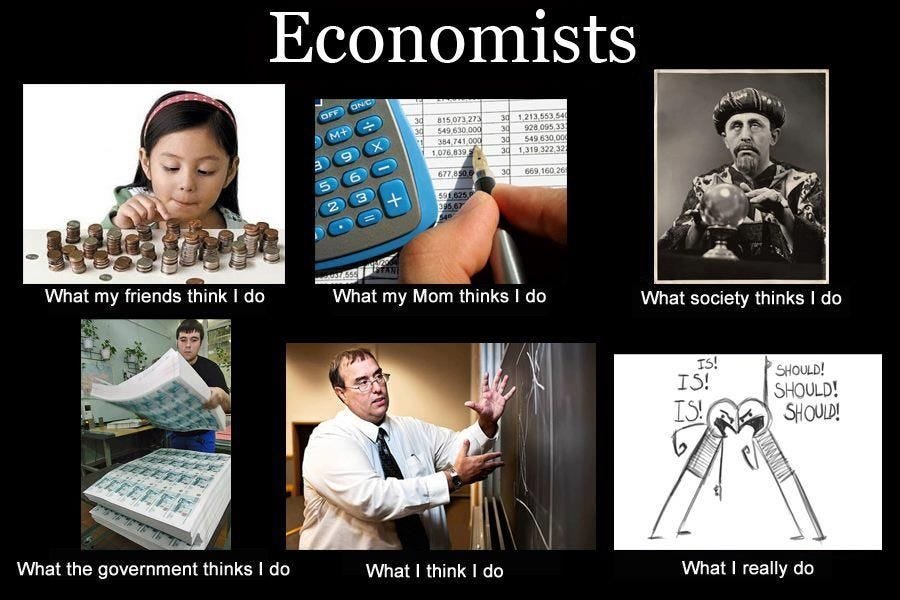 Economists. | Economist, Economics humor, Economics quotes