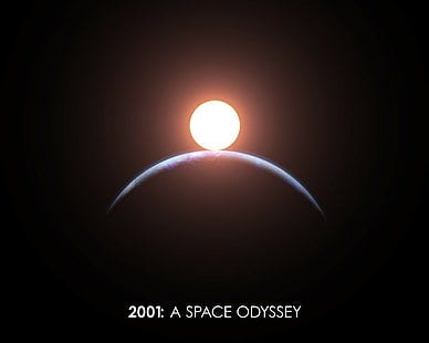 poster for the film 2001 a Space Odyssey