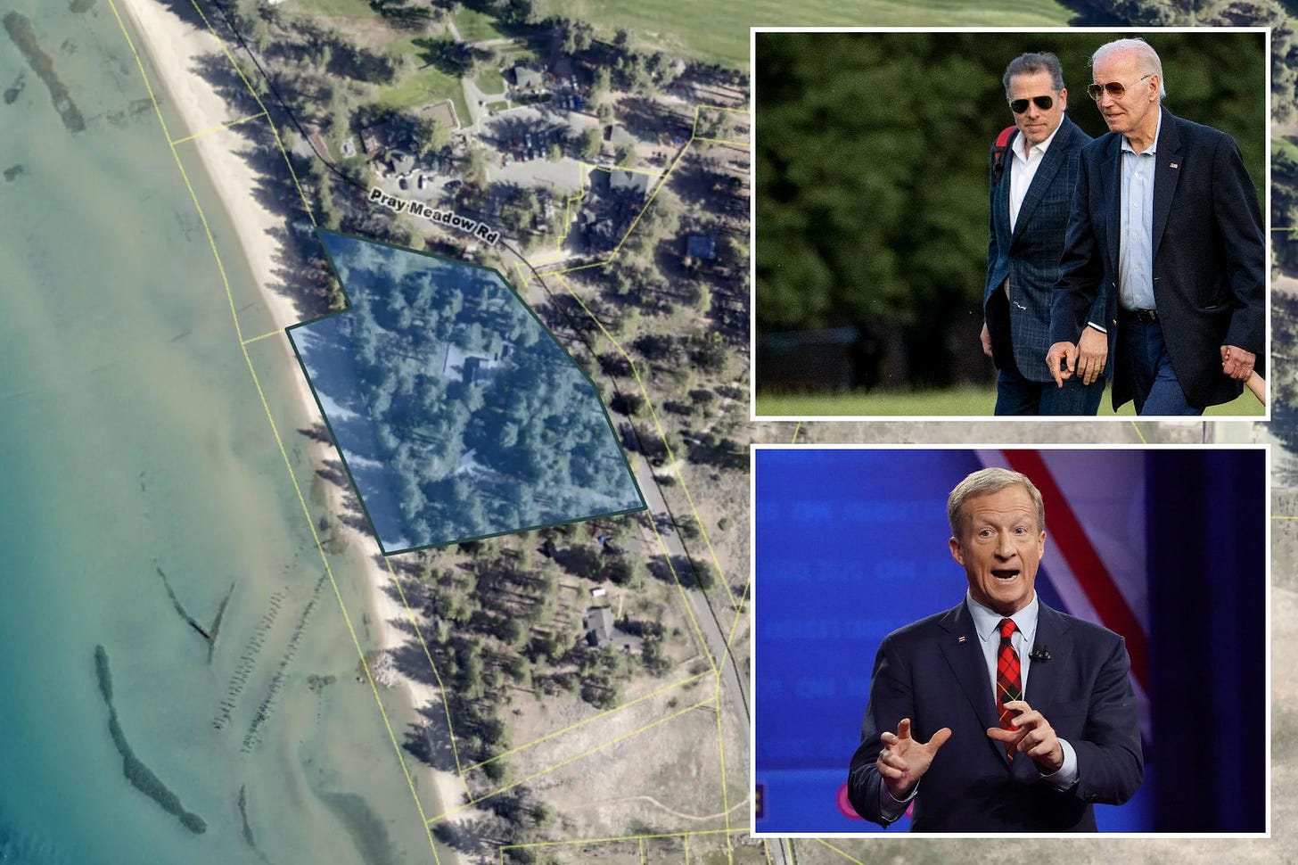 Biden's vacation at billionaire Tom Steyer's $18 million Lake Tahoe ...