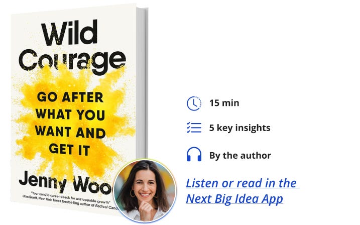 Wild Courage Jenny Wood Next Big Idea Club Book Bite