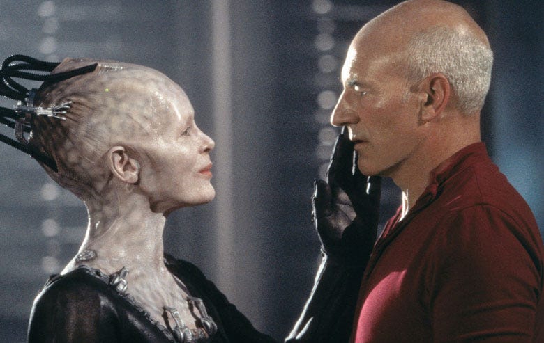 A Look at the Borg Queen Actresses From 'Star Trek'