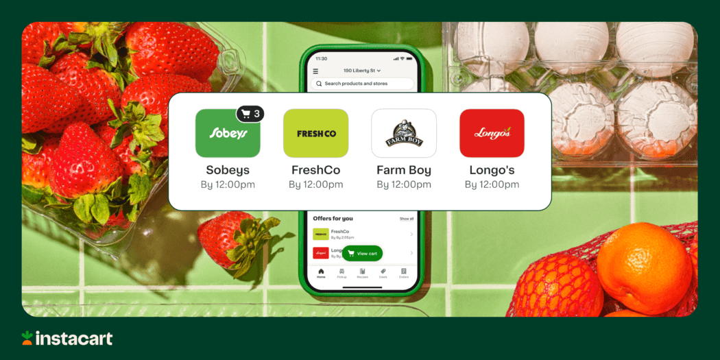 Instacart Expands Presence in Canada with Addition of Sobeys, FreshCo, Farm Boy, and Longo’s on the Instacart App