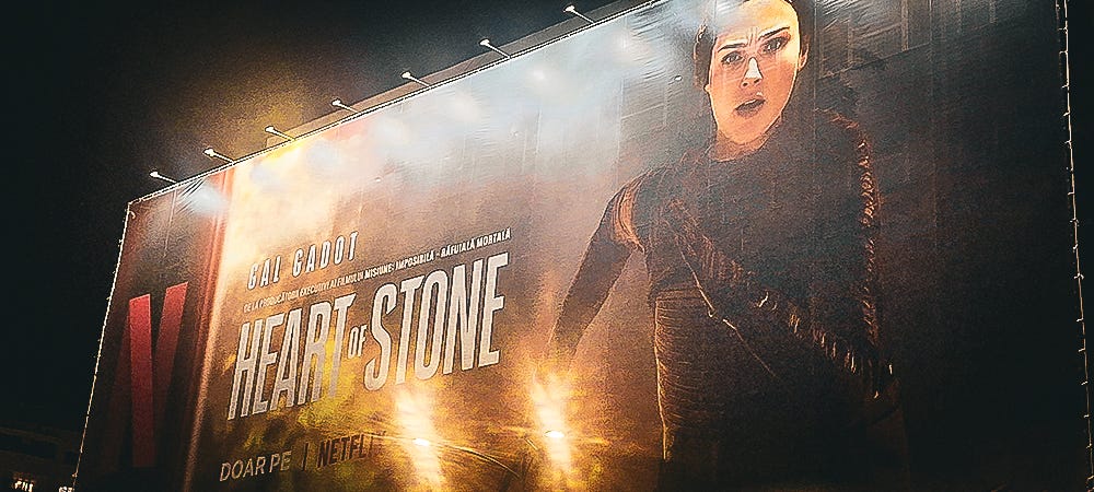 Gal Gadot’s giant face loomed all over Bucharest. The movie was rather enjoyable.