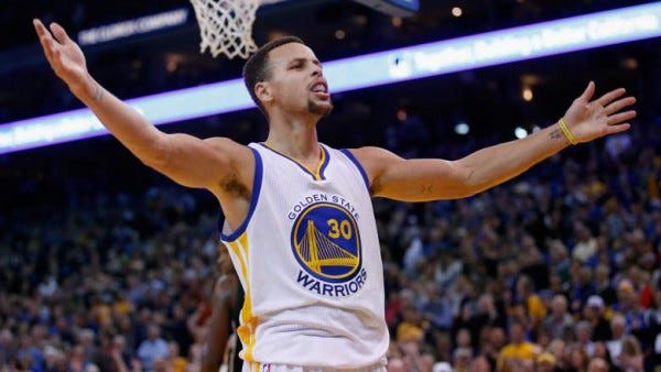  Klay Thompson, Karl-Anthony Towns, Kevin Hart May Have Given us the Best All-Star Saturday of All Time As the NFL considers completely cancelling the Pro Bowl, the NBA’s All-Star Weekend has reached an all-time high. I swear it gets better and better every year. The NBA went ahead and cut the Shooting Star Challenge from the Saturday Night lineup, as it always made for a lackluster beginning to the night. Instead, they kicked things off with the Skills Challenge. Only this year, there was a little twist—the league sprinkled big men amongst the guards in a measure of passing, dribbling, and shooting. The centers had their own bracket, the guards had theirs, and Karl-Anthony Towns and Isaiah Thomas met up in the final round—and Towns won in the upset of the year thus far. The three-point contest was even more exciting. With half of the Golden State Warriors roster in the competition, we knew it would be a good one, and sure enough, Steph Curry and Klay Thompson ended up in the finals. Curry, doing what he does best, posted a solid 23. He wasn’t ready for what Thompson had planned, though. Thompson hit eight shots in a row twice in his final round, finishing 19-of-25 in the round to take home the trophy. He may have actually burnt the net. Klay shot 74 percent in the contest as a whole. 74 PERCENT. Warrior teammate Draymond Green didn’t have the best night, however. Shooting 42 percent from beyond the arc and putting up straight triple-doubles was more than enough to get the Green into the contests, but he was knocked out in the of the Skills Contest and had a disappointing showing in the three-point contest. That wasn’t the end of the world, though. The real low-point of the night for Draymond (and the high-point for literally everyone else) was when Kevin Hart decided to try his hand at shooting threes….and tied Draymond’s score. The fans went crazy, the players were stunned, and Draymond couldn’t do much but laugh it off. Take notes, NFL. That’s how you hype up an All-Star Game.