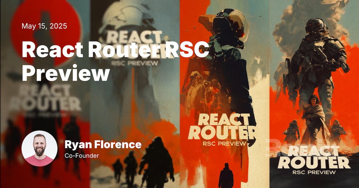 React Router RSC Preview