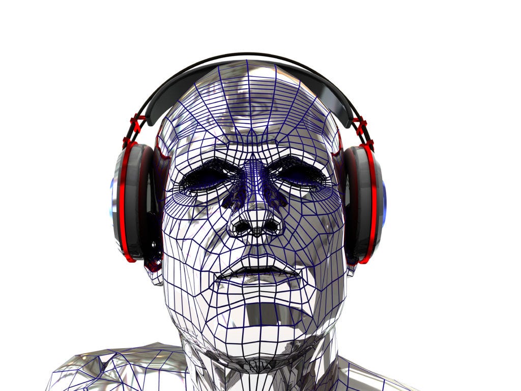 Can Robots with Artificial Intelligence Outperform Human Radio DJs?