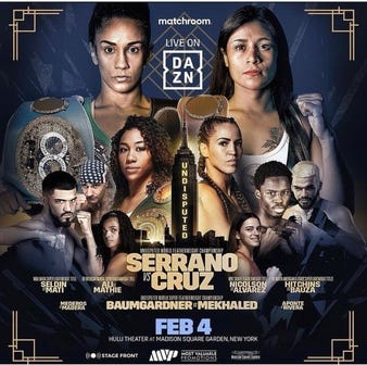 Serrano vs. Cruz | Boxing Event | Tapology