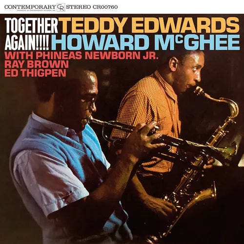 Teddy Edwards & Howard McGhee - Together Again!!!! – SolSta Records