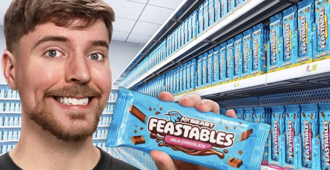 Mr. Beast's viral chocolate bars hit shelves across Canada | Dished