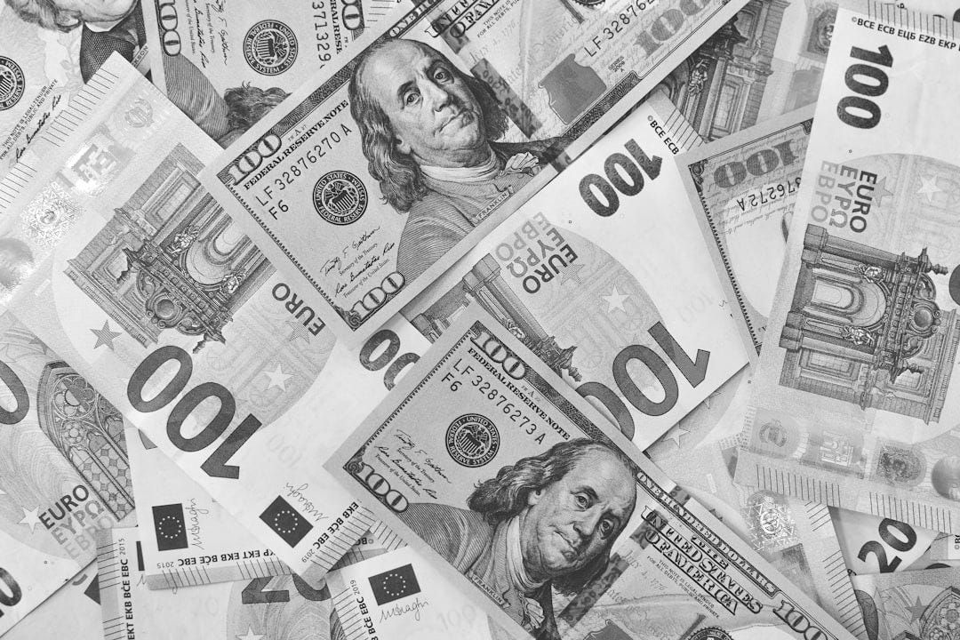 100 and 20 euro banknotes 100 and 20 euro banknotes