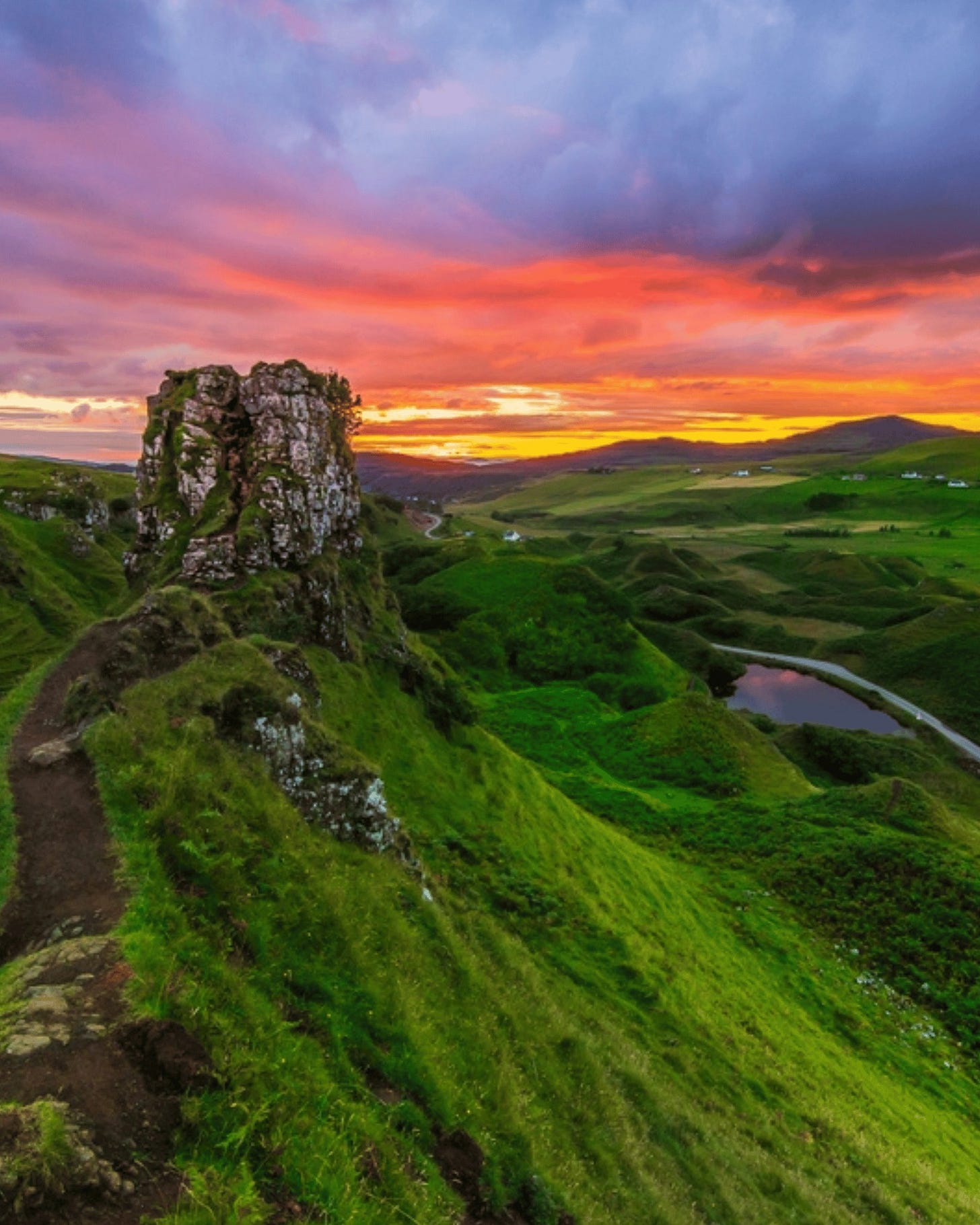 May be an image of Arthur's Seat and nature