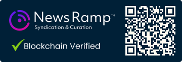 Blockchain Registration, Verification & Enhancement provided by NewsRamp™