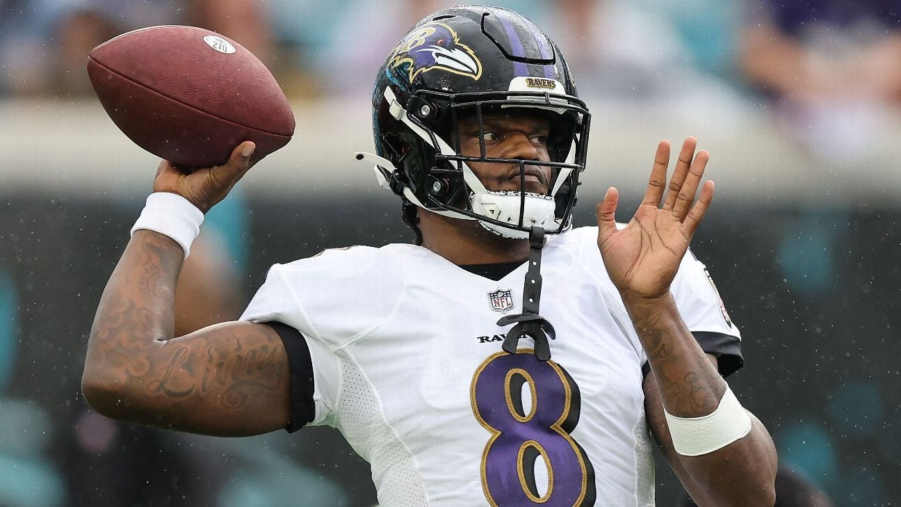 Ravens use franchise tag on QB Lamar Jackson