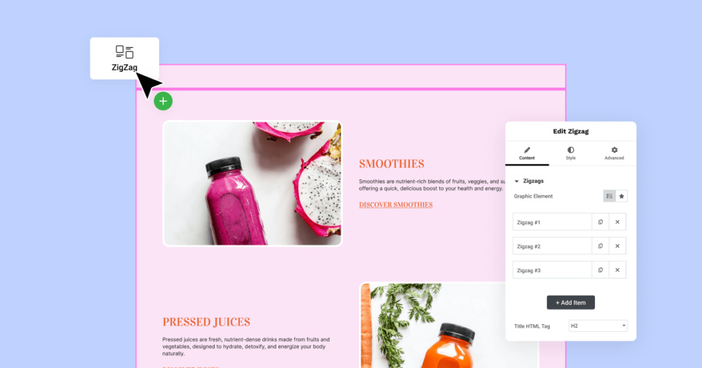 ZigZag min Introducing Hello Biz: A New Beginner Friendly WordPress Theme 4