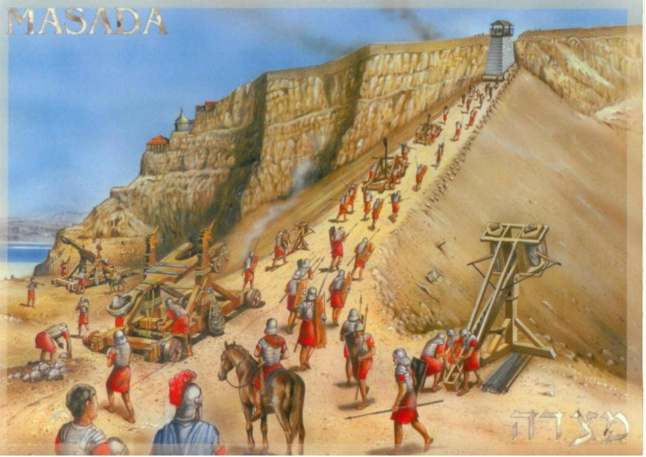 Lock, Stock, and History : The Siege of Masada In 66 AD a large Jewish...