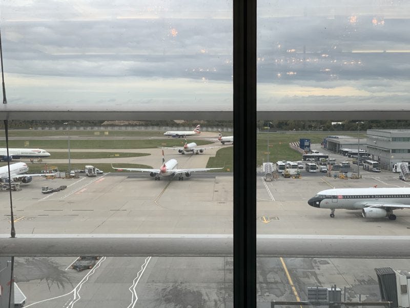 London Heathrow Galleries First Lounge T5 Review