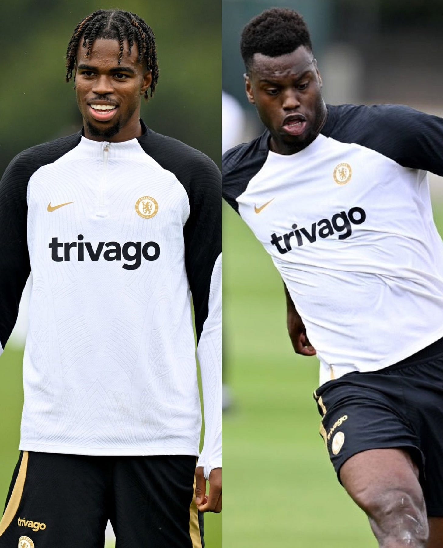 LDN on X: "Carney Chukwuemeka and Benoît Badiashile are back in team  training… ✓ https://t.co/f1DTgQsIVf" / X