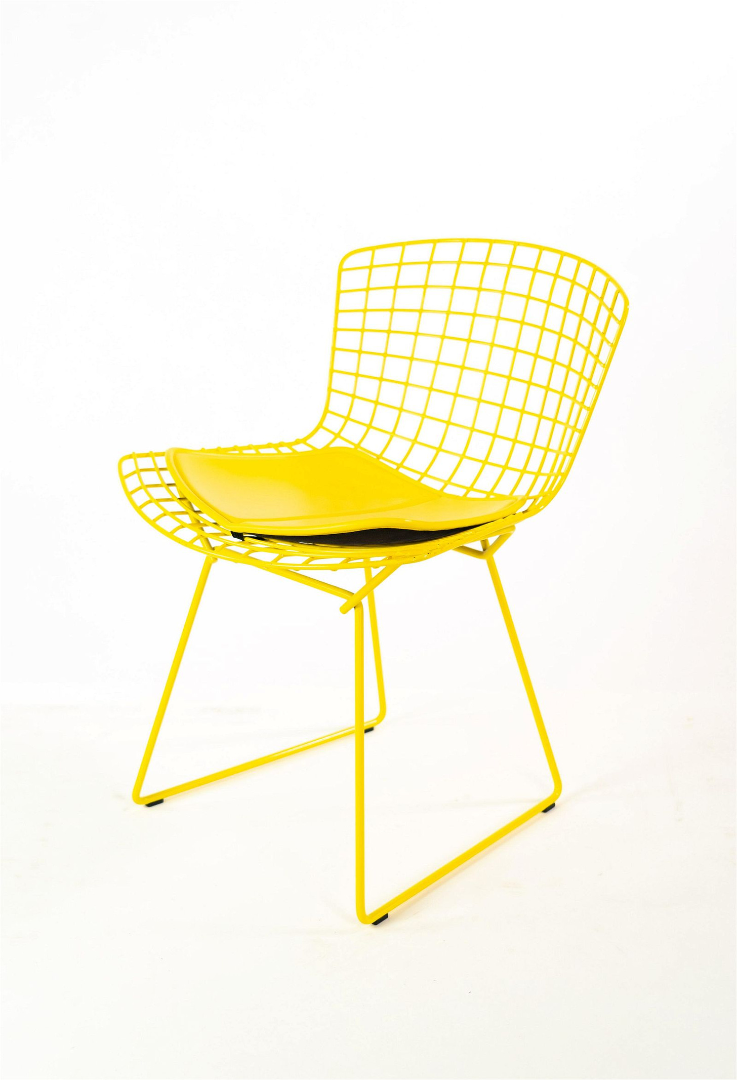 Knoll Bertoia Side Chair Attrib. in Yellow