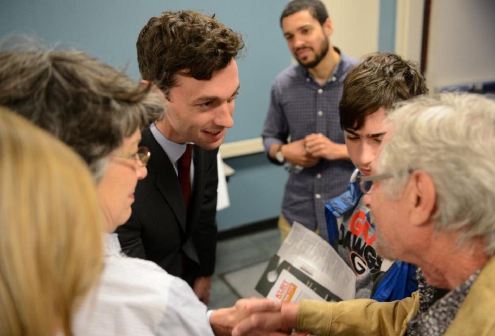 Jon Ossoff seems to be making Donald Trump nervous 2017 images