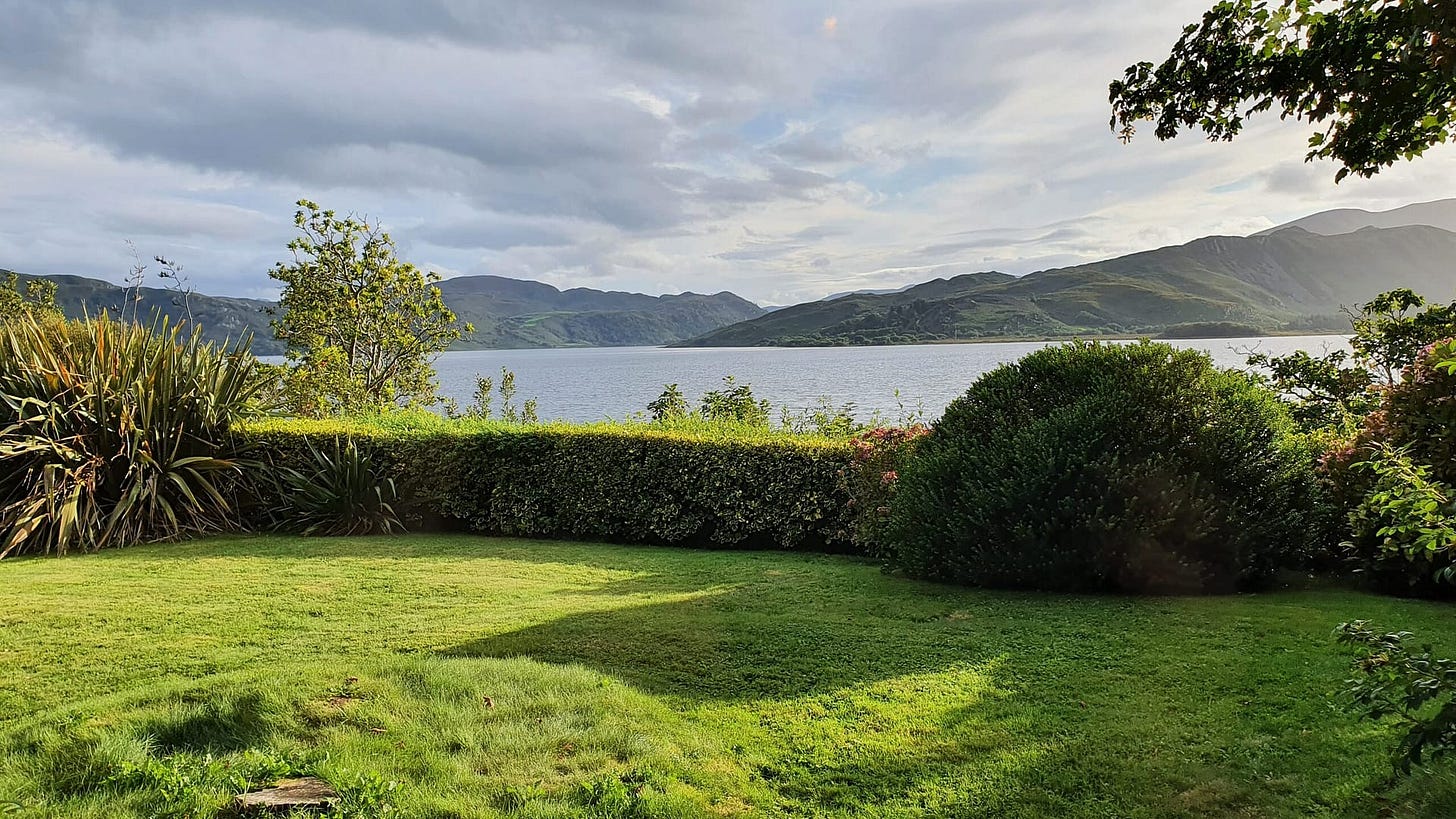 Our private garden at Carrig Country House