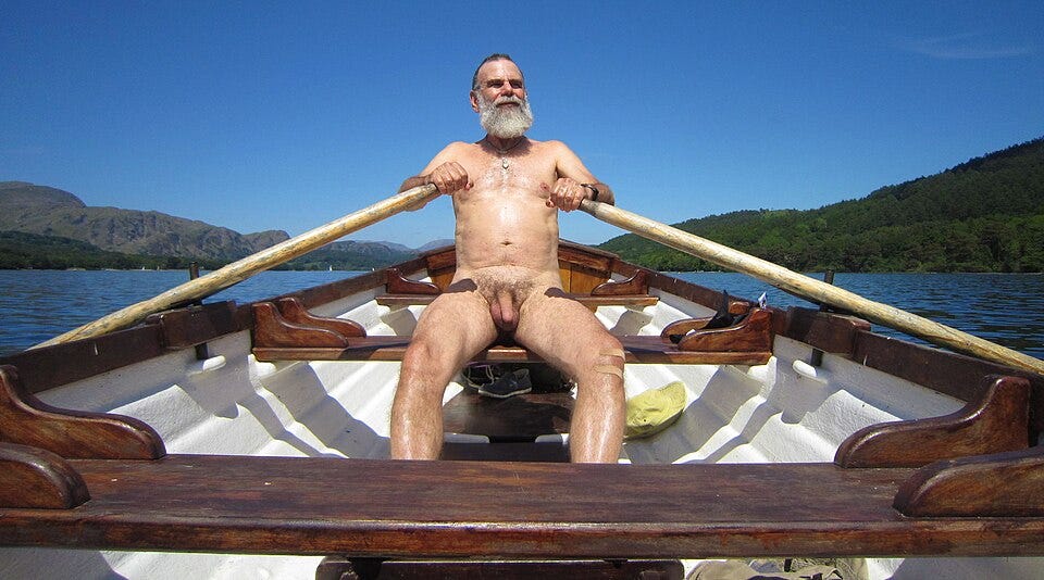File:A naturist rows on Coniston Water in England's Lake District.jpg File:A naturist rows on Coniston Water in England's Lake District.jpg
