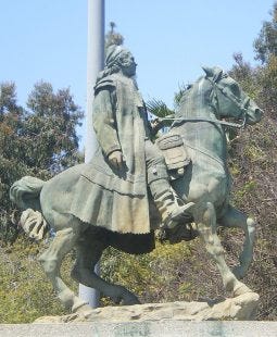 Equestrian statue of José Maria Teclo Morelos y Pavon in CA ... Equestrian statue of José Maria Teclo Morelos y Pavon in CA ...