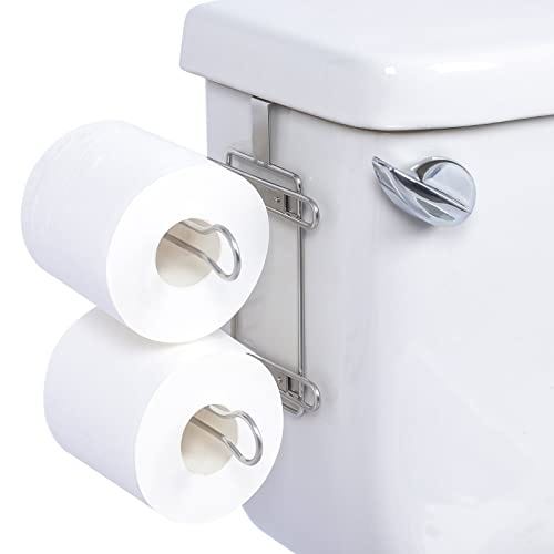 TQVAI Over The Tank 2 Roll Toilet Bath Tissue Holder